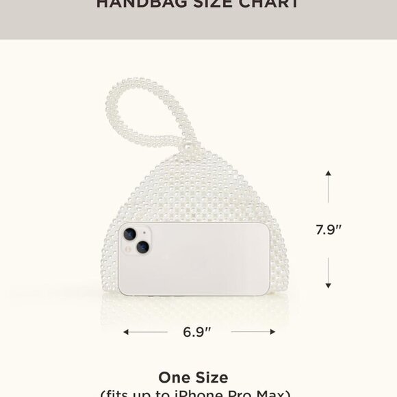 Pearl Clutch Purse Evening Bags for Women Elegant Triangle Purse for Wedding Bri - Picture 7 of 7